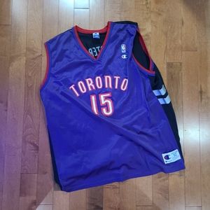 Mens Vince Carter throwback champion jersey